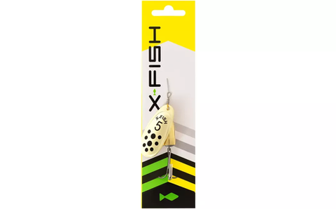 Блешня X-Fish Wolf №4 10g Gold