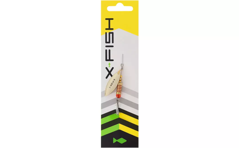 Блешня X-Fish Rampage №3 12.5g Gold
