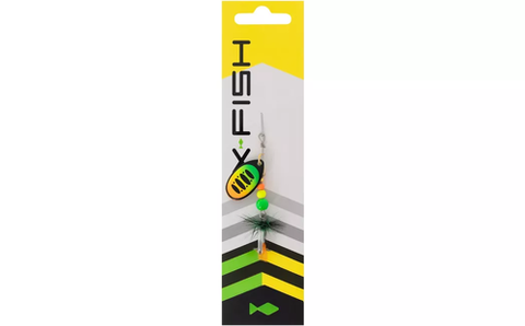 Блешня X-Fish Sirius №2 4.5g Fire tiger
