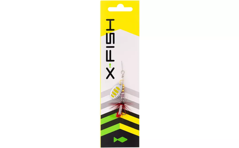  Блешня X-Fish Termite №4 9.5g Silver GRD