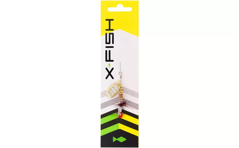 Блешня X-Fish Termite №4 9.5g Gold SRD