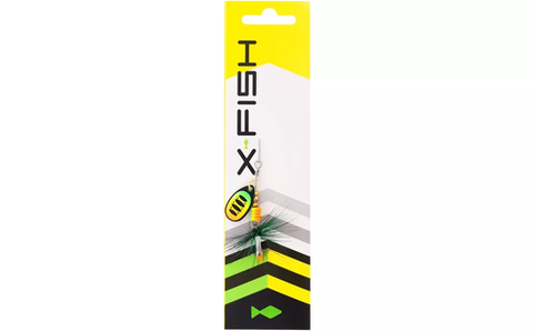 Блешня X-Fish Termite №4 9.5g Fire tiger 