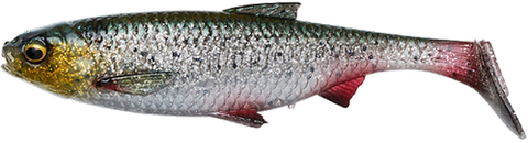 Силікон Savage Gear 3D River Roach 140mm 28.0g Green Silver (поштучно)