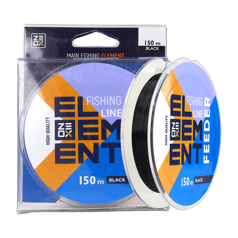 Волосінь ZEOX Element Feeder 150m Black 0.285mm 9.5 kg
