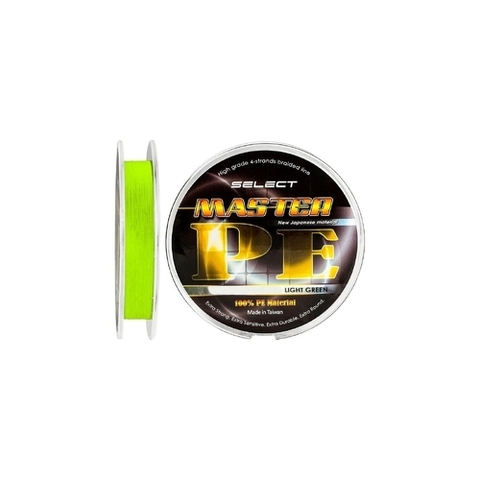Шнур Select Master PE 150m салатовый 0.06мм 9кг