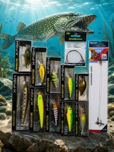 Набір топових воблерів X-FISH /  12 одиниць