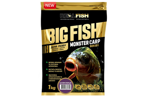 Прикормка Real Fish Big Fish Monster Carp 