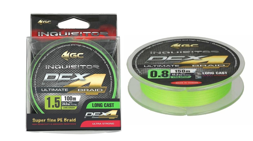 Шнур GC Inquisitor X4 150м PE #0.8/13.2 lb/6 kg