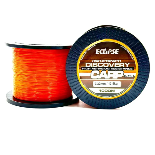 Волосінь ECLIPSE Discovery Carp Orange 1000m 0.30mm 12,6kg 