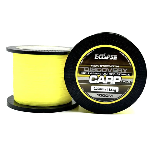 Волосінь ECLIPSE Discovery Carp Yellow 1000m 0.27mm 10,5kg