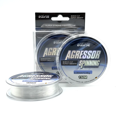 Волосінь ECLIPSE Agressor Spinning Clear 150m 0.25mm 9.02kg