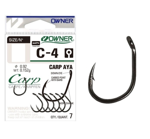 Гачки Owner Carp Aya C-4 №6