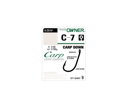 Гачки Owner Carp Down C-7 №6