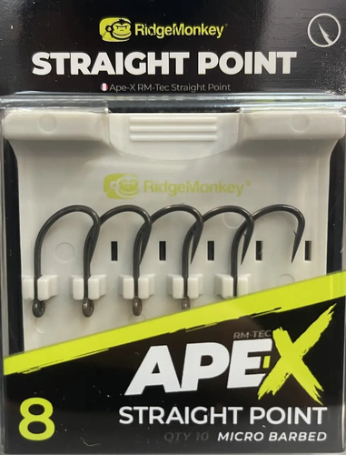 Гачок короповий RidgeMonkey Ape-X Straight Point №8