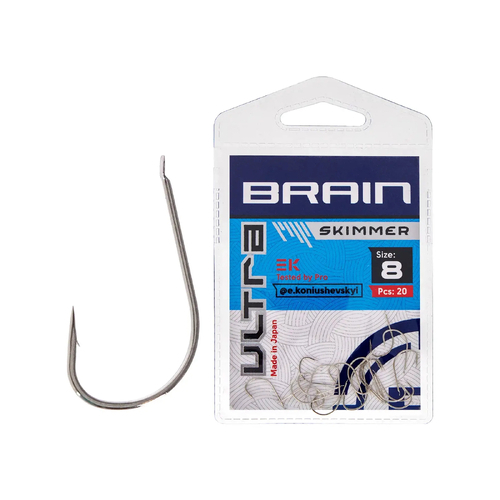 Гачок Brain fishing Ultra Skimmer 8 (20шт)