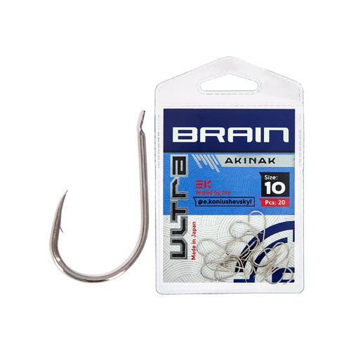 Гачок Brain fishing Ultra Akinak 10 (20шт)