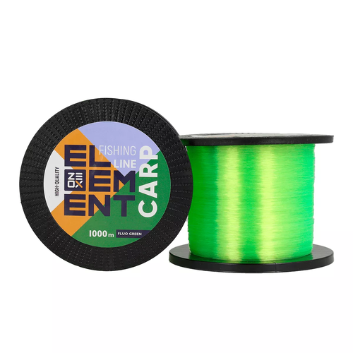 Волосінь ZEOX Element Carp Line 1000м Fluo Green 0.285мм