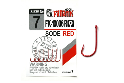 Гачок Fanatik Sode Red FK-10006R № 7
