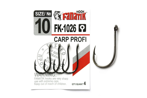 Гачок Fanatik Carp Profi FK-1026 № 10