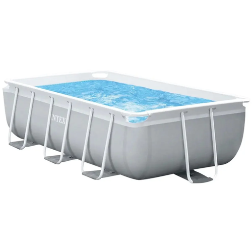 Басейн каркасний INTEX 26784 прямокут, 300Х175Х80 см, 3539 л, фільтр-насос, сходи