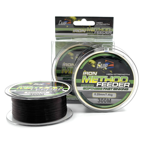 Волосінь Iron Method Feeder Brown 300m 0.25mm