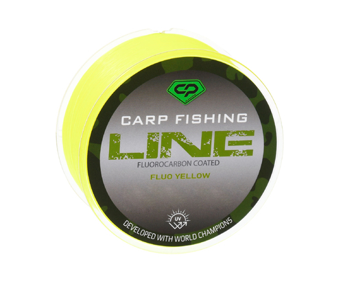 Волосінь Carp Pro Diamond Fluorocarbon Coated Fluo Yellow 1000м 0.309мм