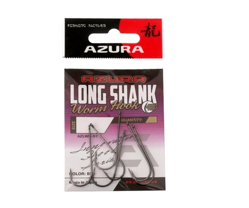 Гачки Azura Long Worm Hook №1