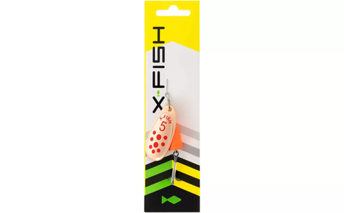Блешня X-Fish Wolf №5 12.5g Copper fire tiger