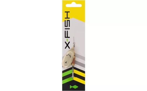 Блешня X-Fish Stark №5 14.0g Gold