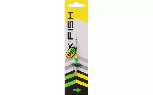 Блешня X-Fish Sirius №2 4.5g Fire tiger