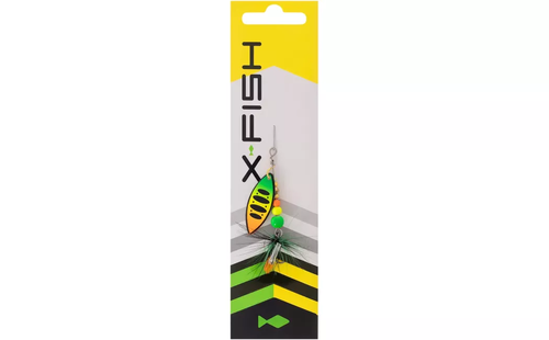 Блешня X-Fish Orbit №5 14g Fire tiger