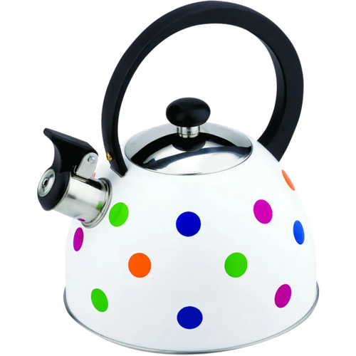 Чайник GT-1415-20 Веселі горохи зі свистком 2 л GUSTO