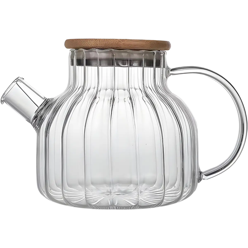 Чайник заварювальний VT-5511-1000 LUPIN скляний 1000мл Vittora