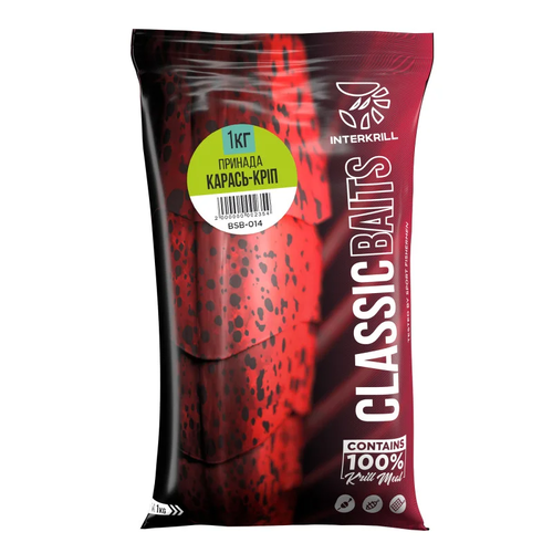 Принада INTERKRILL Карась-Кріп 1кг