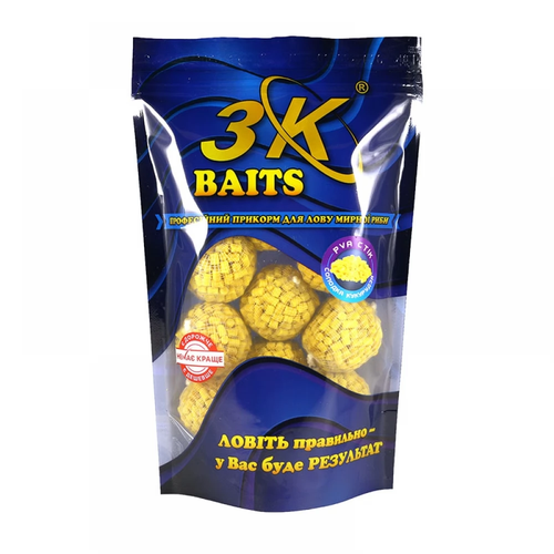 PVA стік пелетс 4мм (солодка кукурудза), 10шт. в уп.