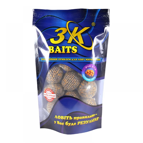 PVA стік пелетс 4мм (тигровий горіх), 10шт. в уп.