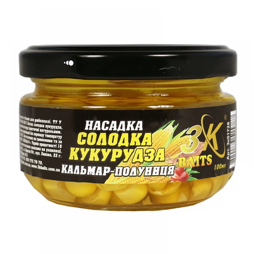 Насадка кукурудза (кальмар-полуниця), 100мл