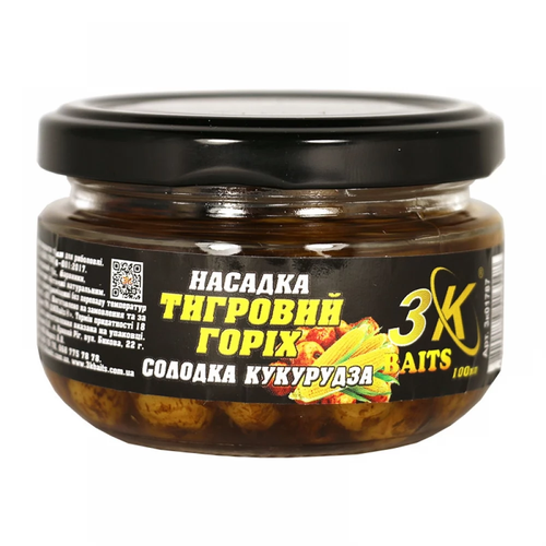 Насадка тигровий горіх (солодка кукурудза), 100мл