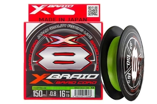 Шнур YGK X-Braid Braid Cord X8 #1.5 150m 30lb