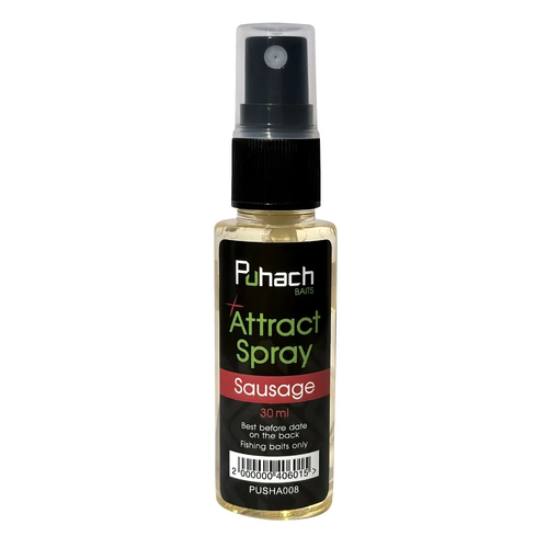 Puhach Baits +Attract Spray 30 ml - Sausage (Ковбаса)