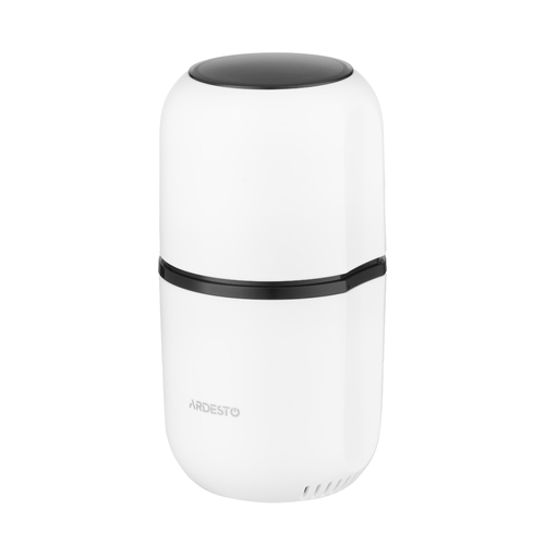 Кавомолка ARDESTO роторна 150Вт, об'єм зерен-80г, пластик, білий