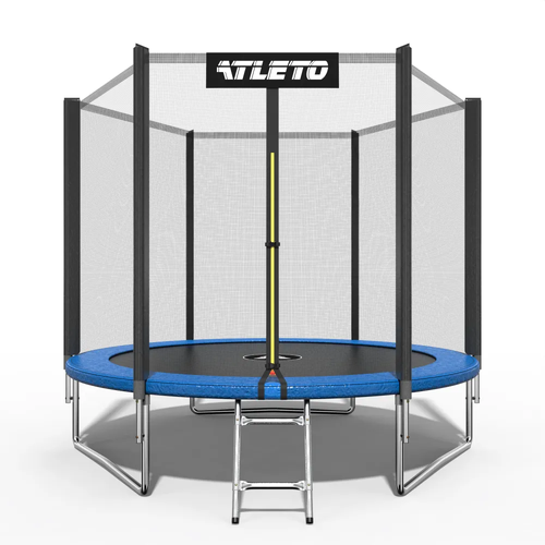 Батут дитячий з сіткою та драбинкою 183 см Atleto (20000601)