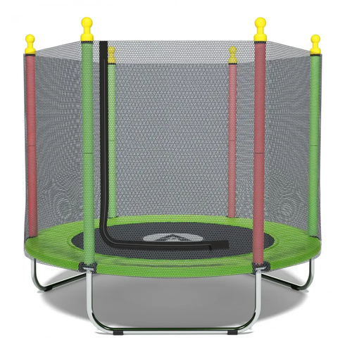 Батут манеж дитячий з сіткою Atleto 140 см зелений KRB10 (21000162)