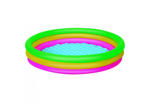 Дитячий надувний басейн BW 51103 з надувним дном