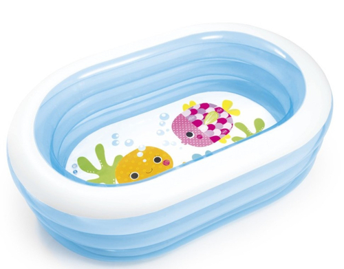 Дитячий надувний басейн 57482 овал на 238 л