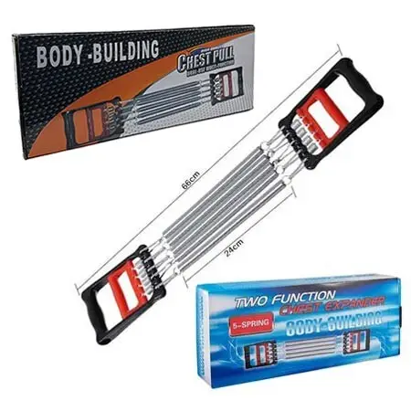 Еспандер плечовий 2 до 1; 5пружин + кистьовий еспандер 