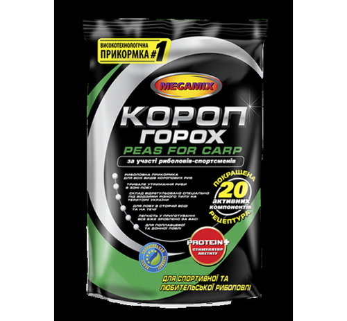 Прикормка Megamix КОРОП ГОРОХ 0,9 кг