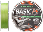 Шнур Select Basic PE 150м light green 0.18 mm 22 lb/9.9 kg