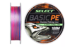 Шнур Select Basic PE 150m multicolor 0.04mm 5lb/2.5kg