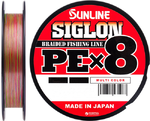 Шнур Sunline Siglon PE x8 150m мультиколор #0,6 10lb